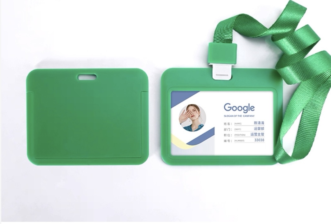 Badge Horizontal Verde Oscuro